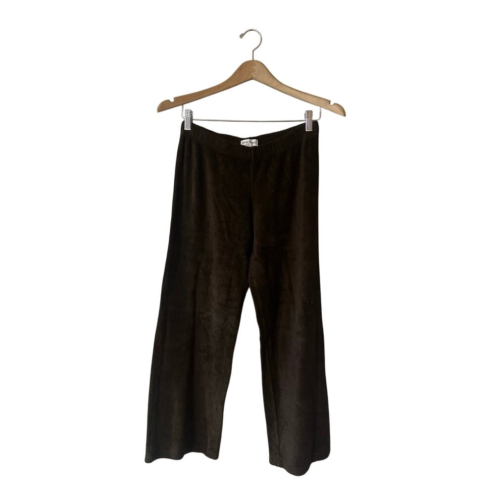 Shay Todd Brown Terry Cloth Sweatpants Size Medium